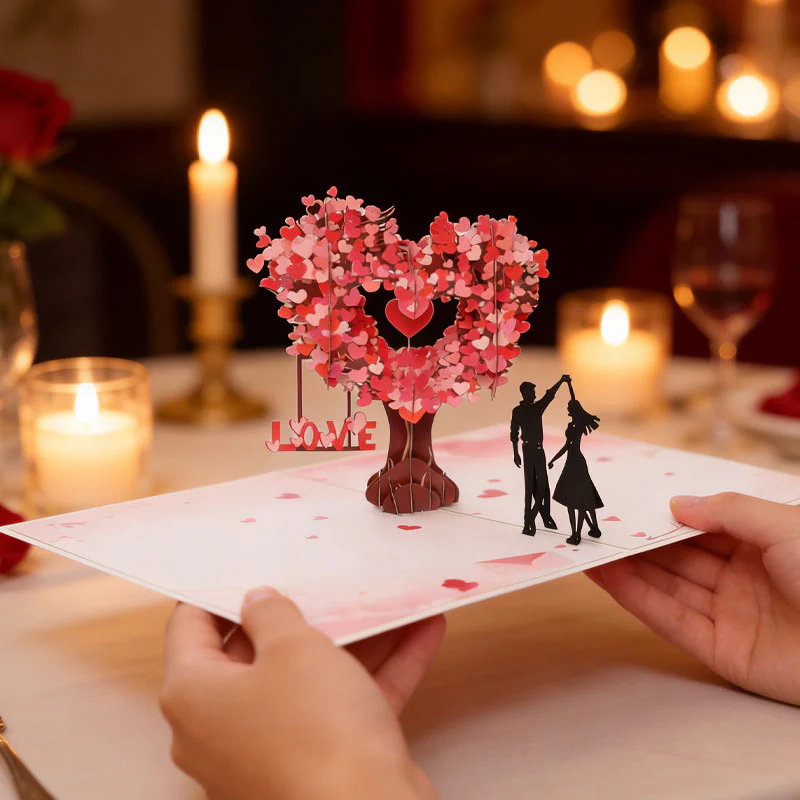 3D Herzbaum-Karte — Liebe sofort fesseln - Image 2