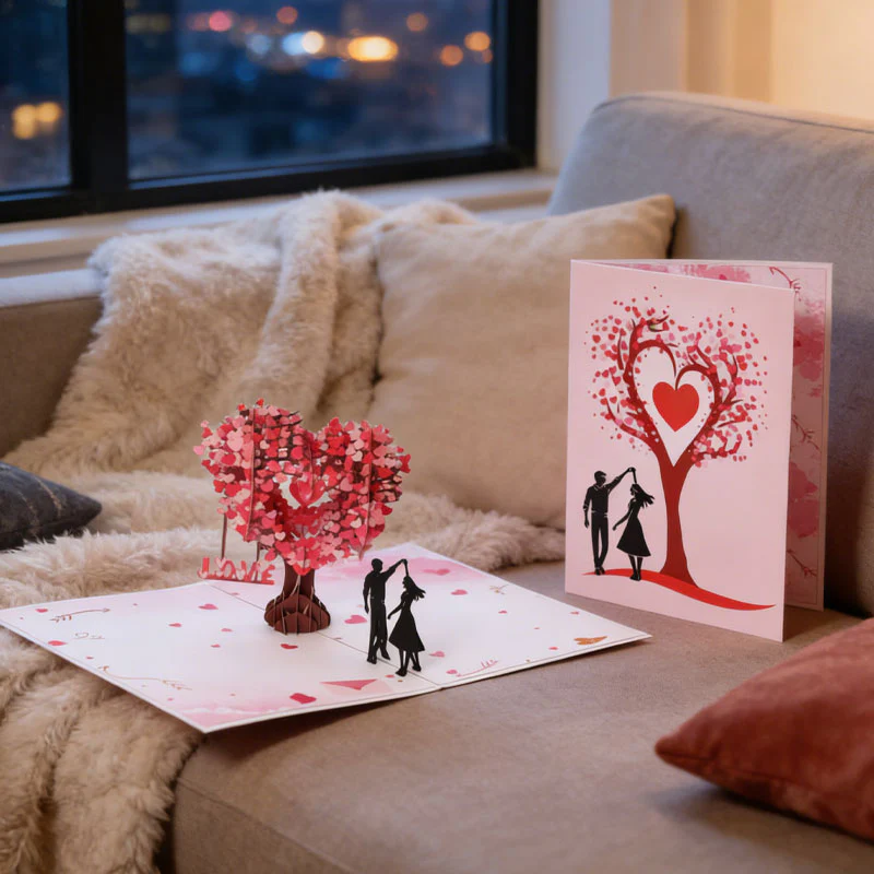 3D Herzbaum-Karte — Liebe sofort fesseln - Image 3