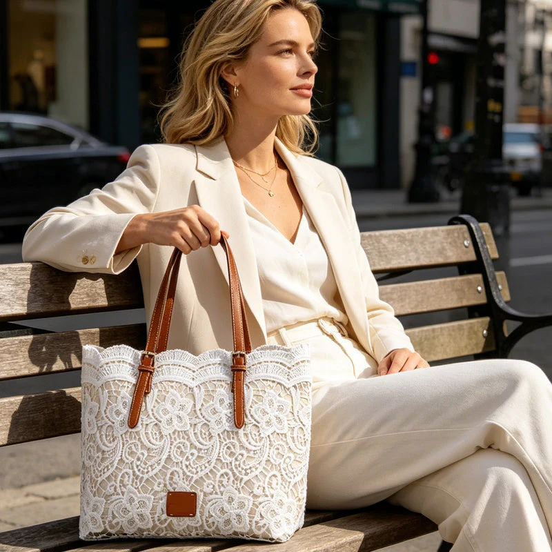 Amara — Elegante Spitzen-Tote | 50% RABATT - Image 5