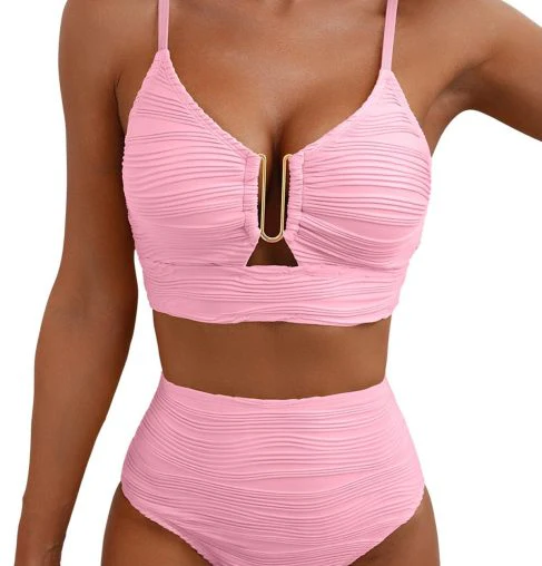 Amelia — Push-up-Bikini mit hoher Taille | 50% RABATT - Image 23