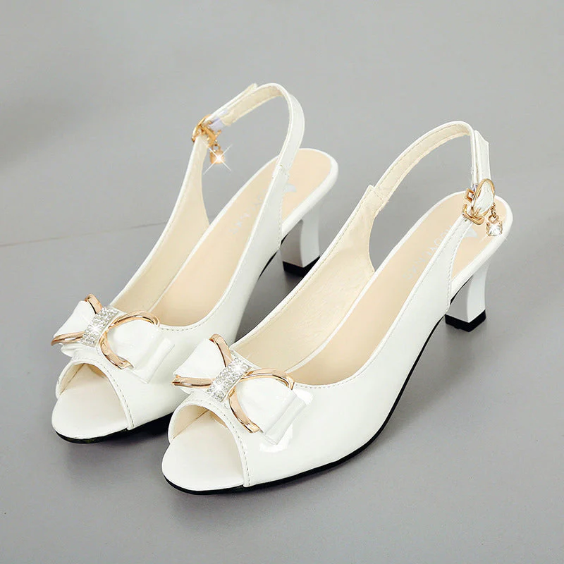 Anna – elegante Damen Sandalen mit Schleifen und mittlerem Absatz - Image 13