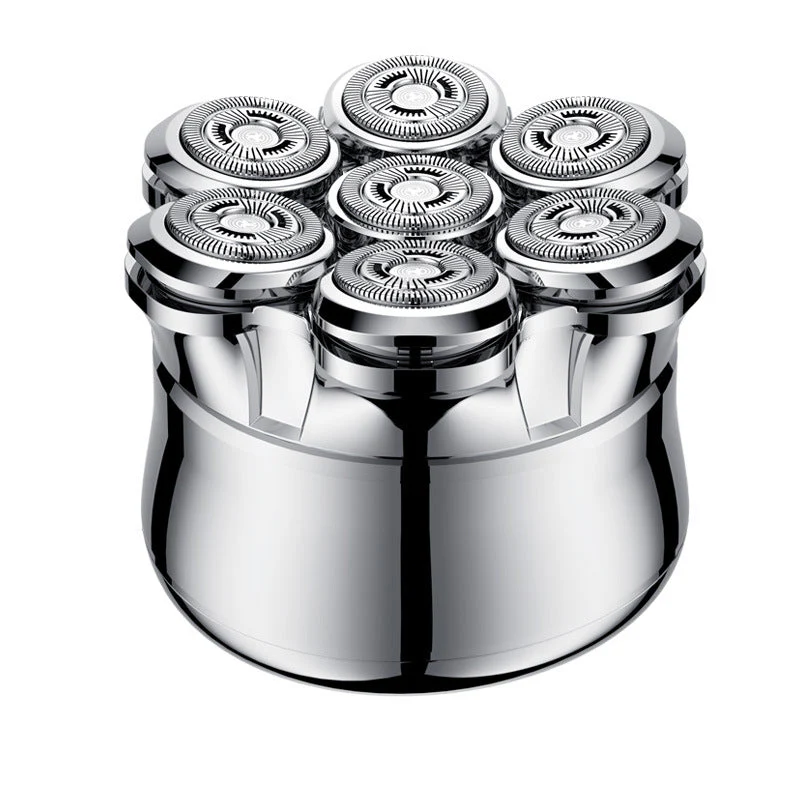 AquaGlide Pro 7-Kopf Rotationsrasierer — Mühelose Glatte Selbstsicherheit - Image 11