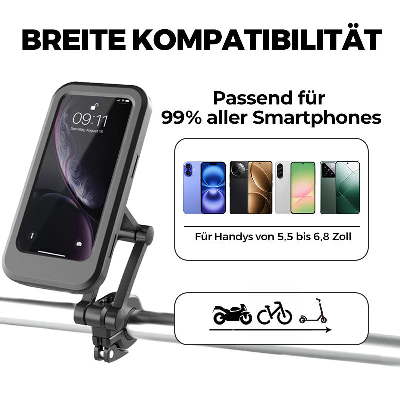 AquaGrip™ – Wasserdichte Handyhalterung für Fahrrad & Motorrad – Immer erreichbar, bei jedem Wetter - Image 8