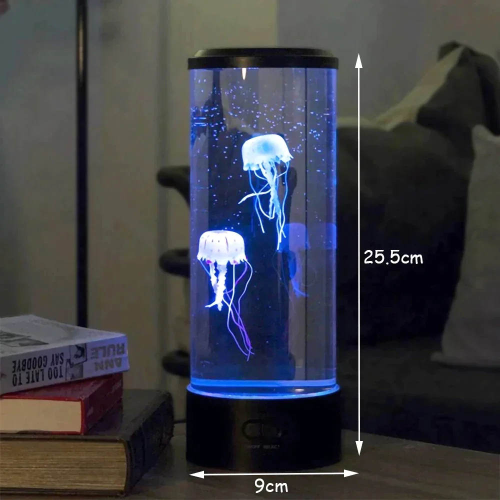 AquaSerene - Quallenlampe für sofortige Entspannung mit 5 Farbwechselmodi | 50% RABATT - Image 3