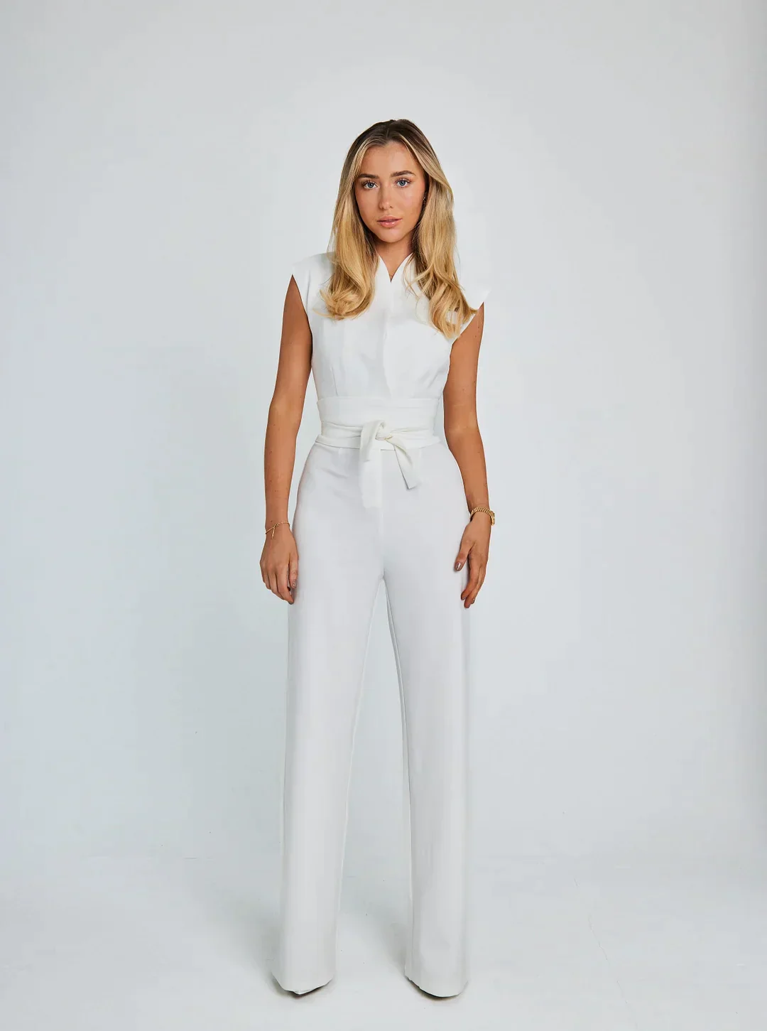 Ara™ | Weites Bein ärmelloser Jumpsuit für Frauen - Image 4