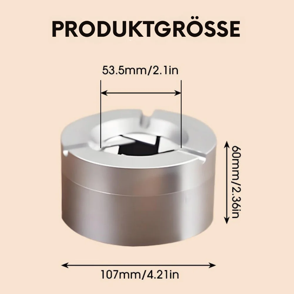CleanDrive – Edelstahl Auto Aschenbecher | 50% RABATT - Image 9
