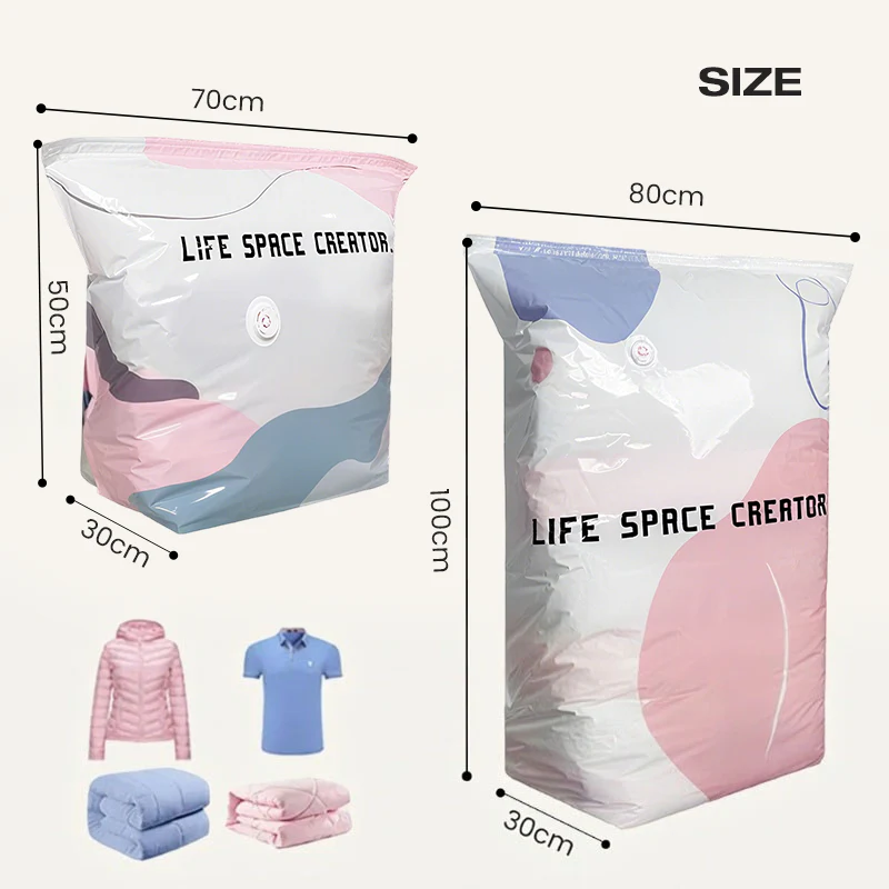 SpaceSaver — Vakuum-Aufbewahrungsbeutel | 1+1 GRATIS - Image 9