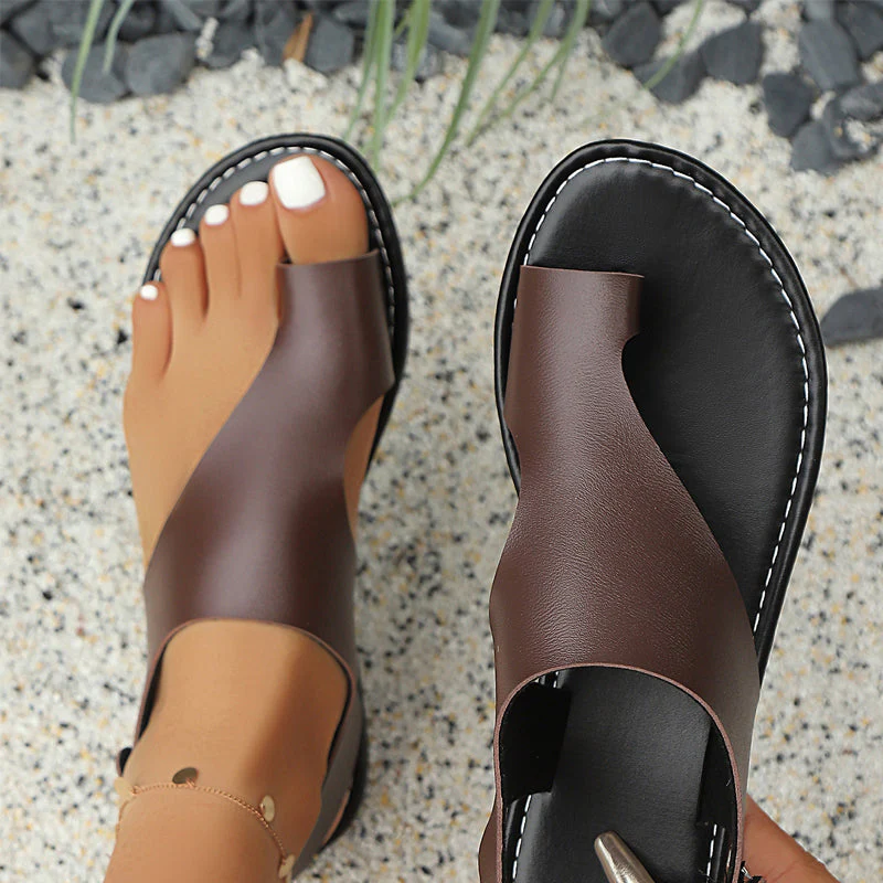 Ava – Damen Sandalen mit Zehenring und Komfortsohle - Image 7