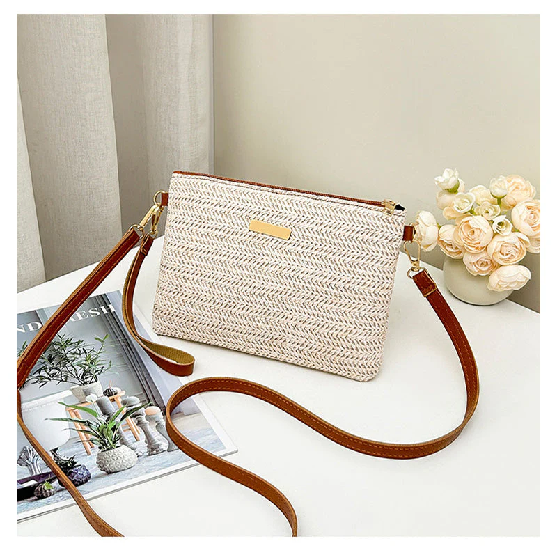 Ava – Geflochtene Schulter-Clutch mit metallischem Glanz - Image 9