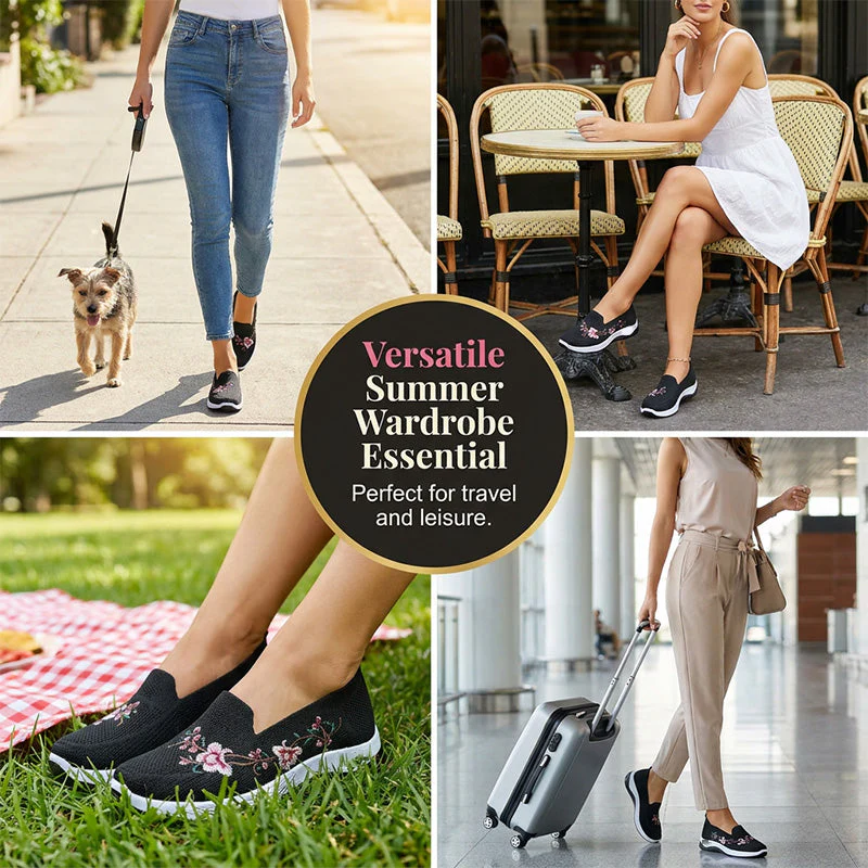 Ava – Leichte, atmungsaktive Mesh-Schuhe mit Blumenmuster - Image 10