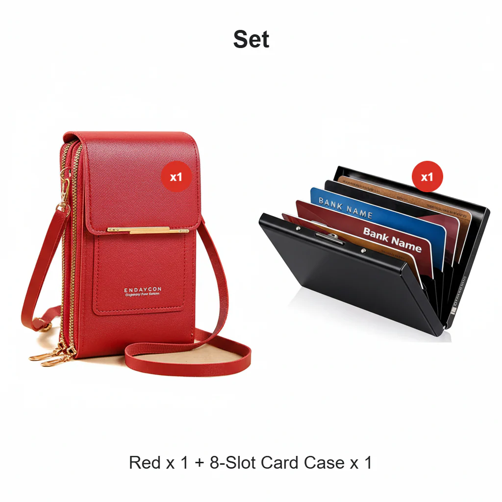 Ava — Leichte wasserdichte Crossbody-Handytasche - Image 28