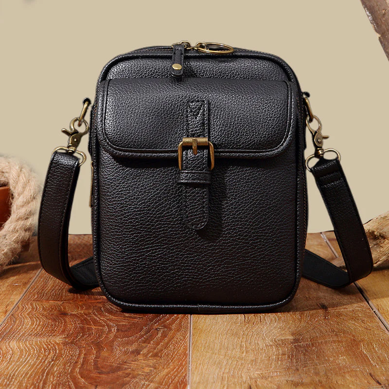 Avani - Vintage Messenger Bag mit großer Kapazität - Image 3