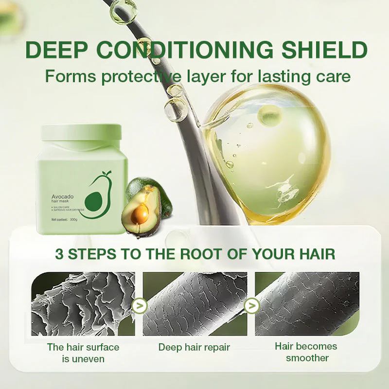 Avocura – Avocado-Haarmaske für intensive Pflege 100g | 1+1 GRATiS - Image 7