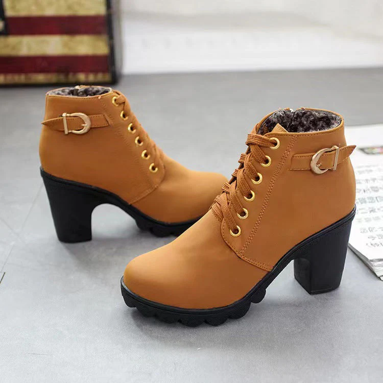 BellaStep – Damenstiefeletten mit Blockabsatz - Image 4