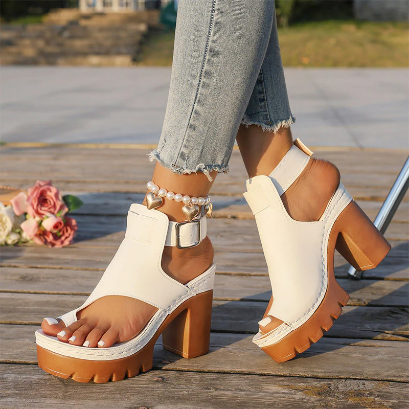 Brielle – Damen Bequeme Sandalen mit erhöhter Absatzhöhe und verstellbarer Passform - Image 8