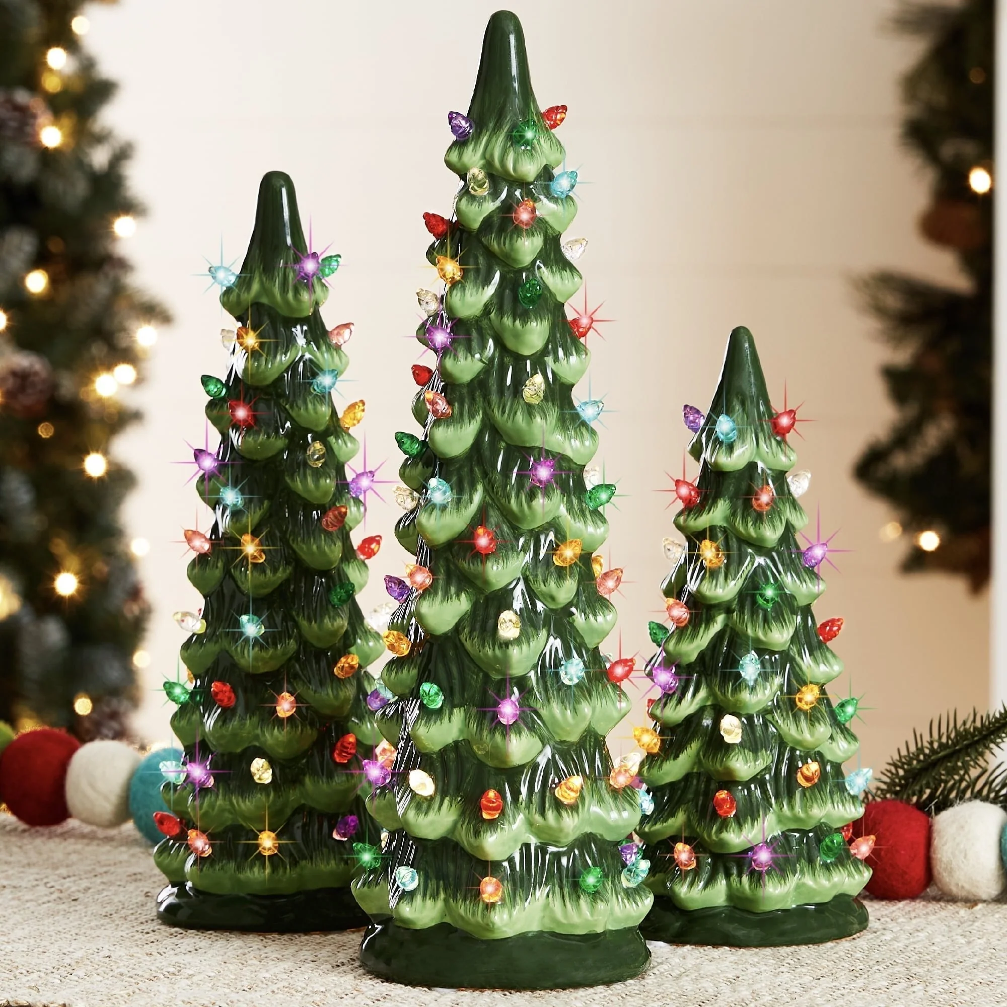 CeramiGlow – Handbemalter Keramik-Weihnachtsbaum - Image 5