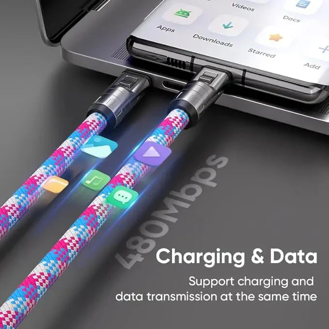ChargeLanyard – 2-in-1 Schnelllade- & Datenkabel | 1+1 GRATIS - Image 4