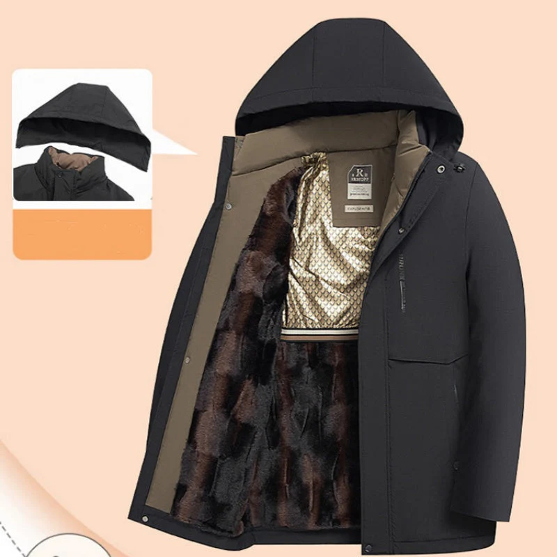 Charles – Herren Winter Thermo Parka mit Kapuze | 50% RABATT - Image 3