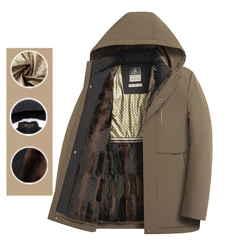 Charles – Herren Winter Thermo Parka mit Kapuze | 50% RABATT - Image 5