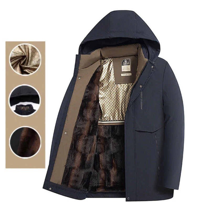 Charles – Herren Winter Thermo Parka mit Kapuze | 50% RABATT - Image 6