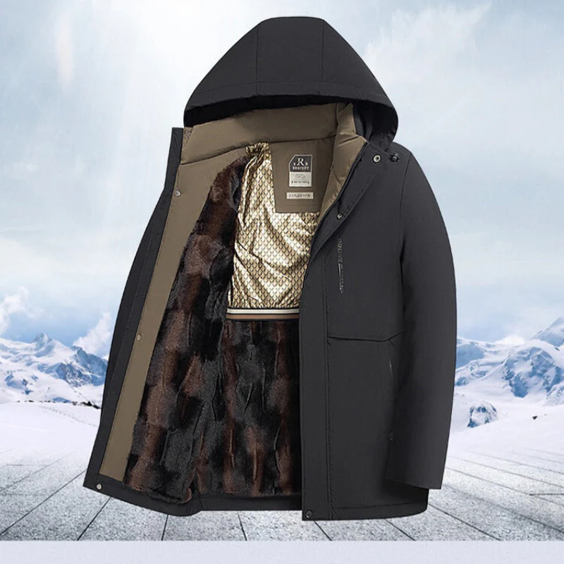 Charles – Herren Winter Thermo Parka mit Kapuze | 50% RABATT - Image 7