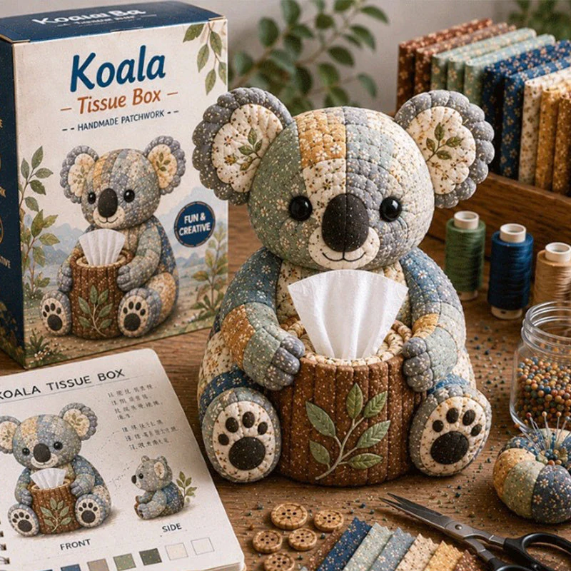 Charmante Tierchen DIY Taschentuchbox Bastelset — Sofort Freude Entfachen - Image 5