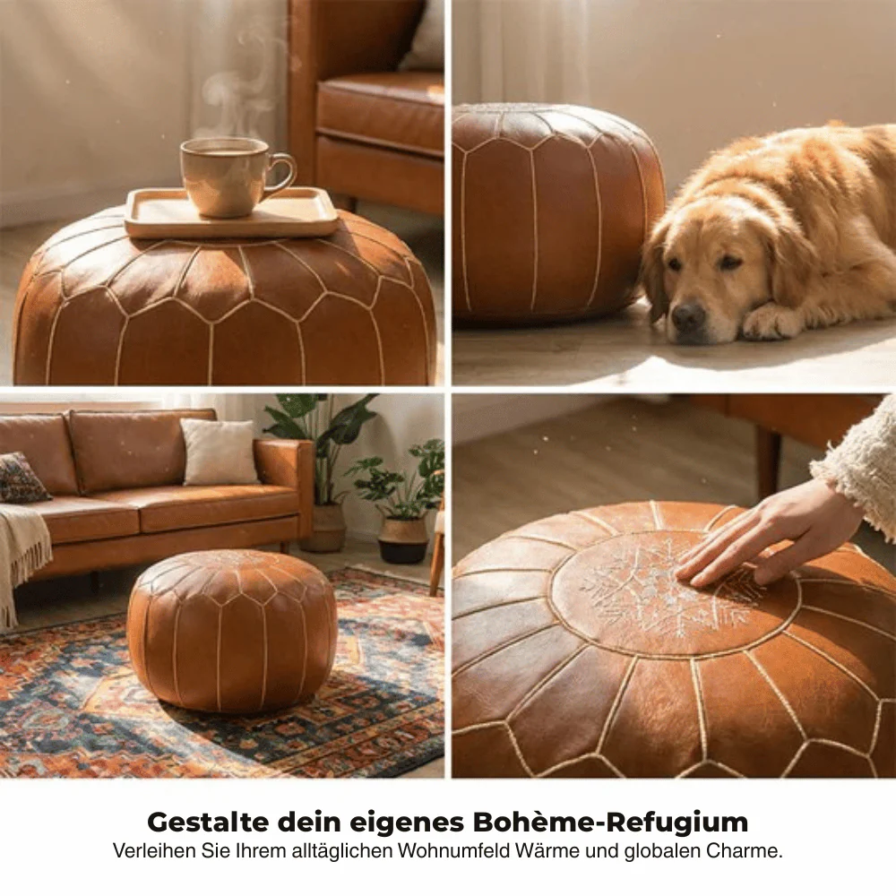 Charmora — Stilvoller Pouf mit Stauraum | 50% RABATT - Image 2