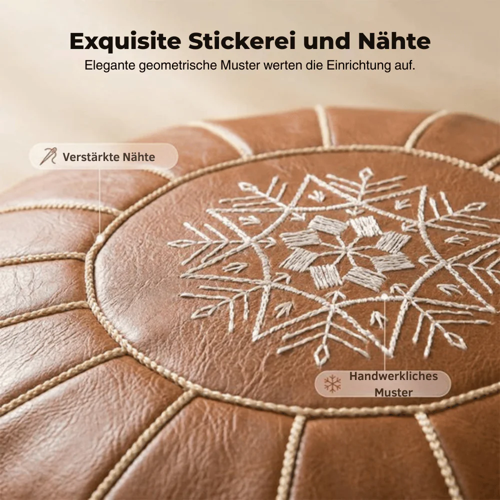 Charmora — Stilvoller Pouf mit Stauraum | 50% RABATT - Image 3