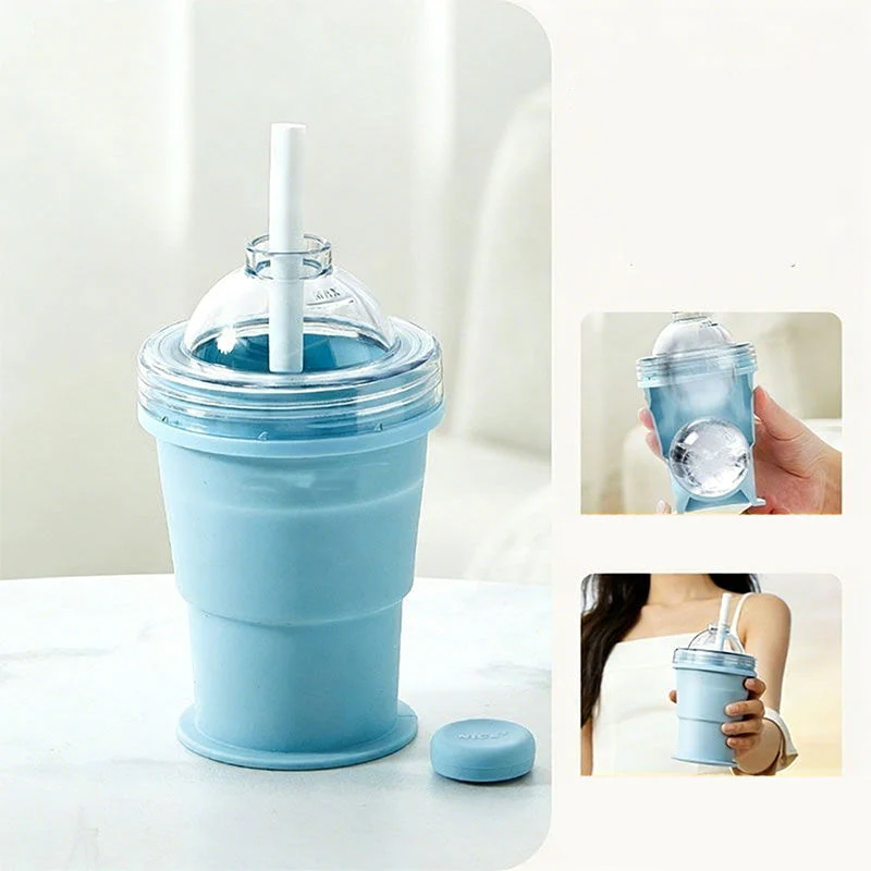 ChillSphere — Faltbarer Silikon-Trinkbecher | 1+1 GRATIS - Image 6