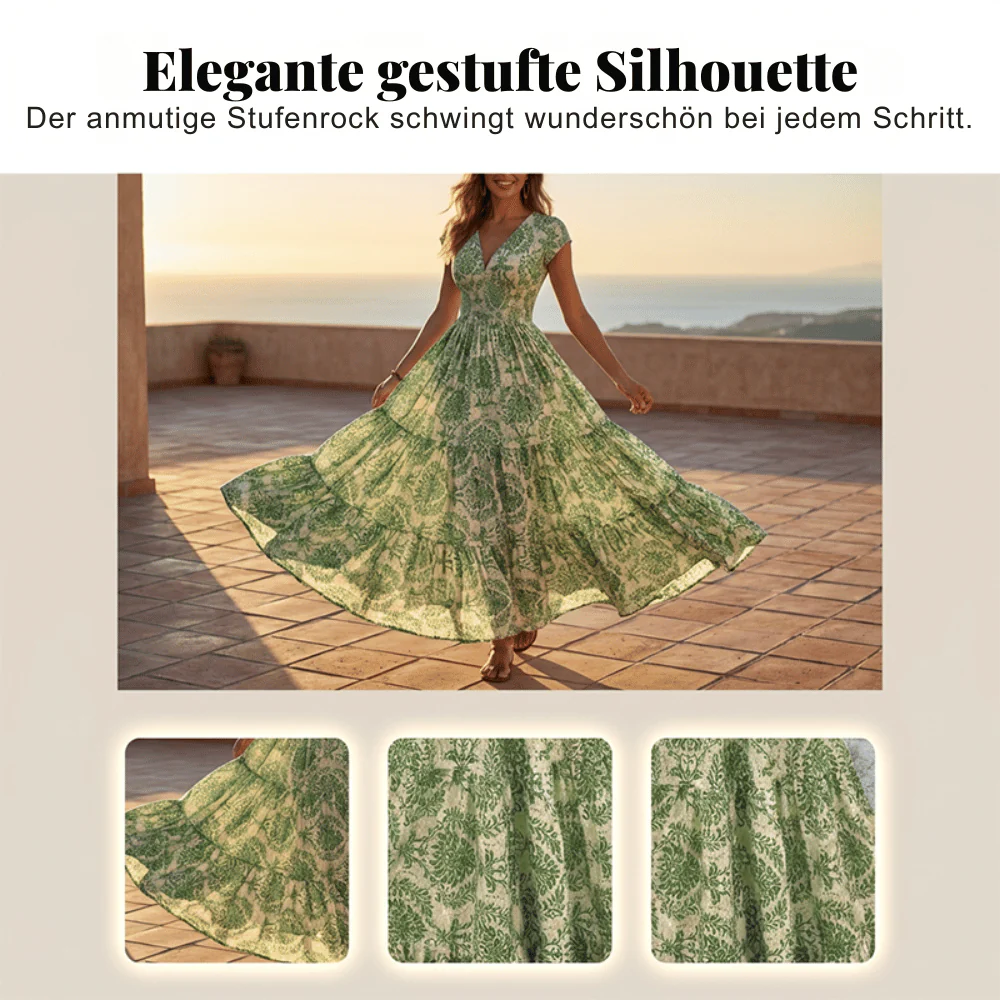 Clara — Florales Eleganz Kleid | 50% RABATT - Image 3