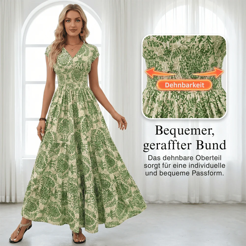 Clara — Florales Eleganz Kleid | 50% RABATT - Image 4