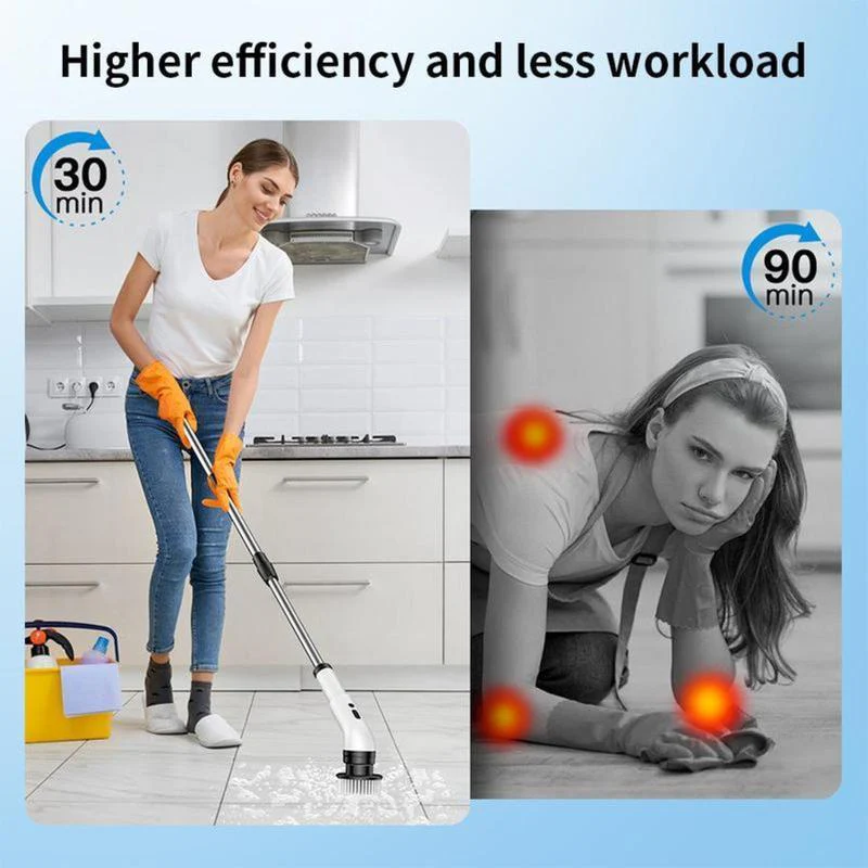 CleanPro – Elektrischer Spin Scrubber | 50% RABATT - Image 14