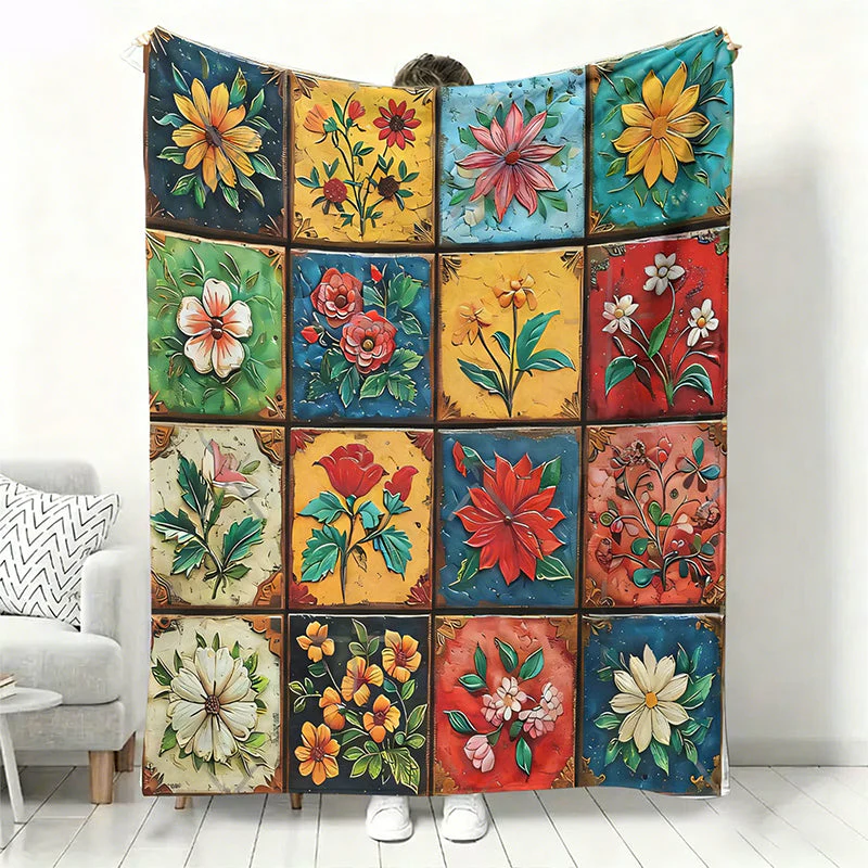 FloraSoft – Luxuriöse Plaid-Decke | 50% RABATT - Image 13