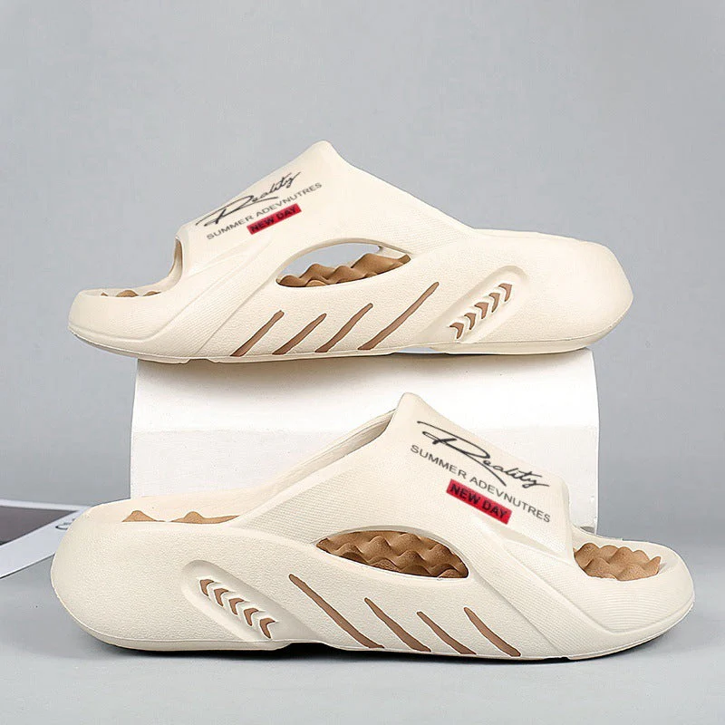 CloudStep™ Rutschfeste Herren-Badeschlappen mit dicker Sohle - Image 14