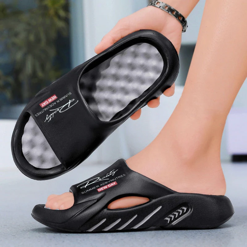 CloudStep™ Rutschfeste Herren-Badeschlappen mit dicker Sohle - Image 8