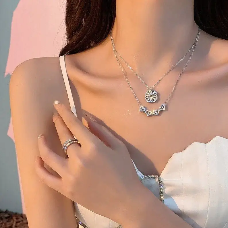 Clover Necklace | Magnetischer Anhänger - Clover 4 Love - Image 13