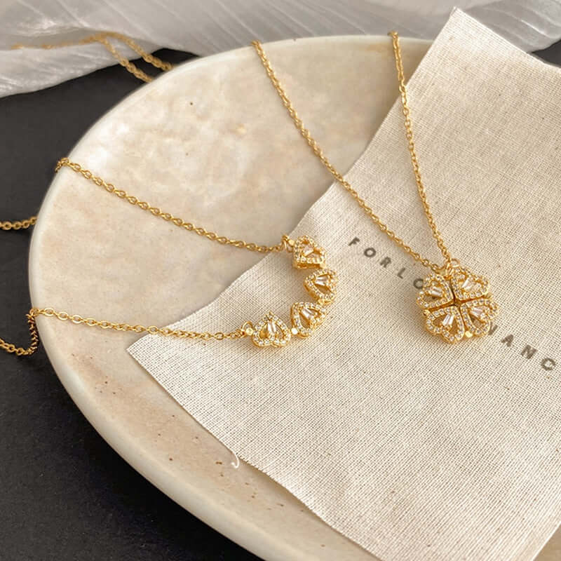 Clover Necklace | Magnetischer Anhänger - Clover 4 Love - Image 5