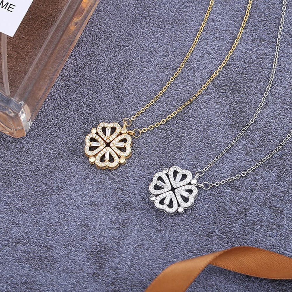 Clover Necklace | Magnetischer Anhänger - Clover 4 Love - Image 8