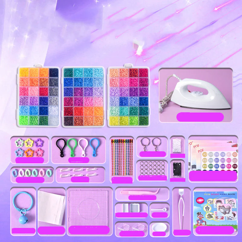 ColorBurst – Kreativ-Perlen-Set mit 96 Farben - Image 4