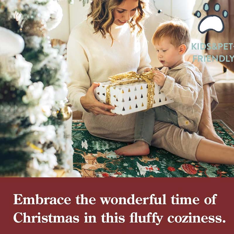 CozyChristmas – Weicher, rutschfester Weihnachts-Teppich | 50% RABATT - Image 6