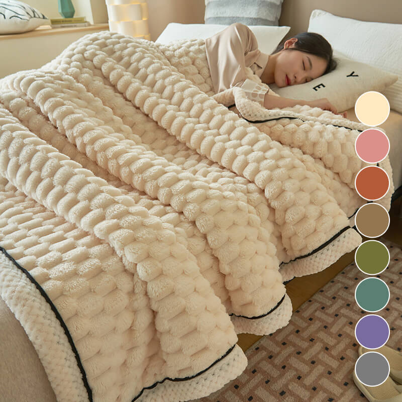 CozyFlannel – Warme dicke Flanell-Decke für Herbst & Winter