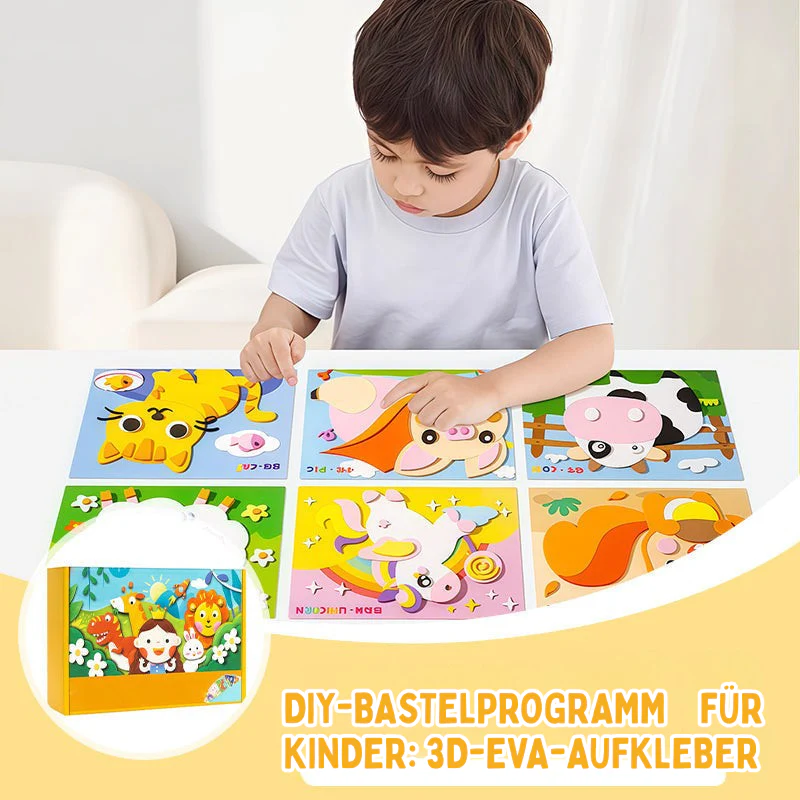 CraftyKids – DIY 3D EVA Bastelsticker - Image 6