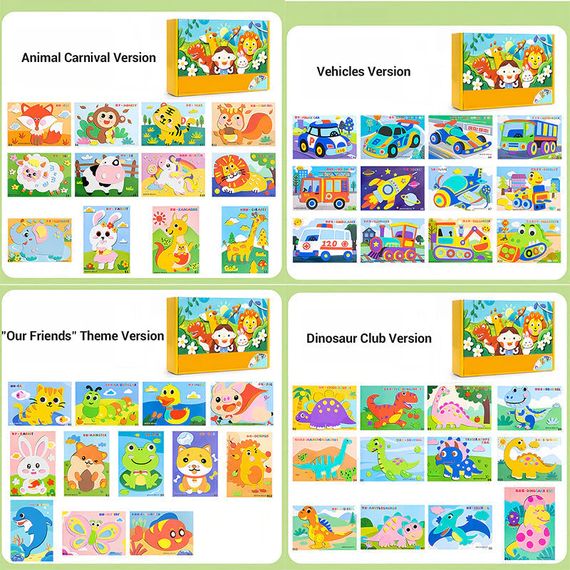 CraftyKids – DIY 3D EVA Bastelsticker - Image 9