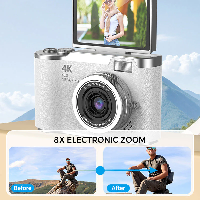 CrystalView — 4K Vlog Kamera | 50% RABATT - Image 10