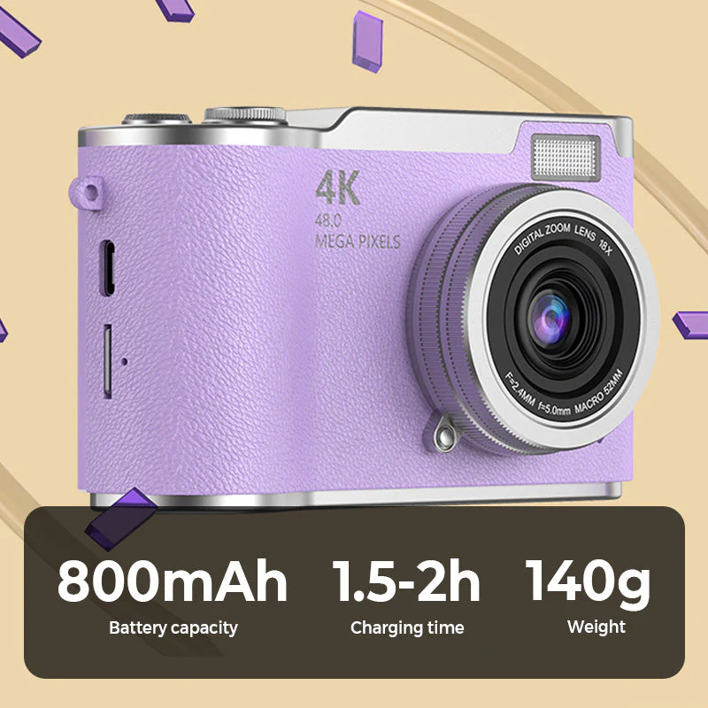 CrystalView — 4K Vlog Kamera | 50% RABATT - Image 9