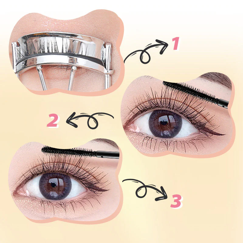 CurlLux™ 3D Schwarze Locken-Mascara | 1+1 GRATIS - Image 6