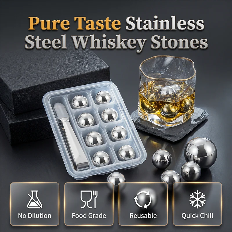DaringChill — Edelstahl-Whiskeysteine | 50% RABATT - Image 6
