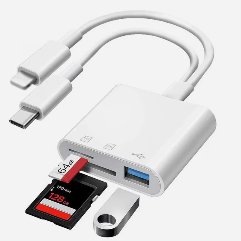 DataLink – 3-in-1 SD/TF/USB Kartenleser | 1+1 GRATIS - Image 2