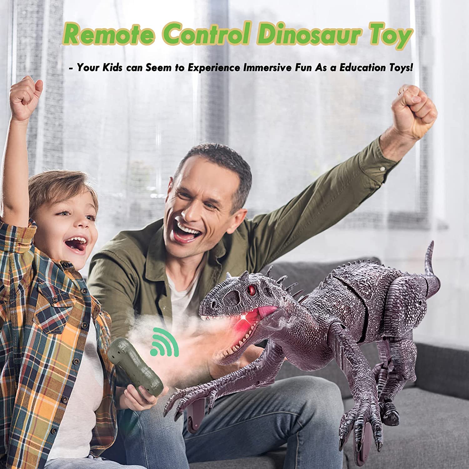 DinoRex – Realistischer ferngesteuerter Dinosaurier | 50% RABATT - Image 7