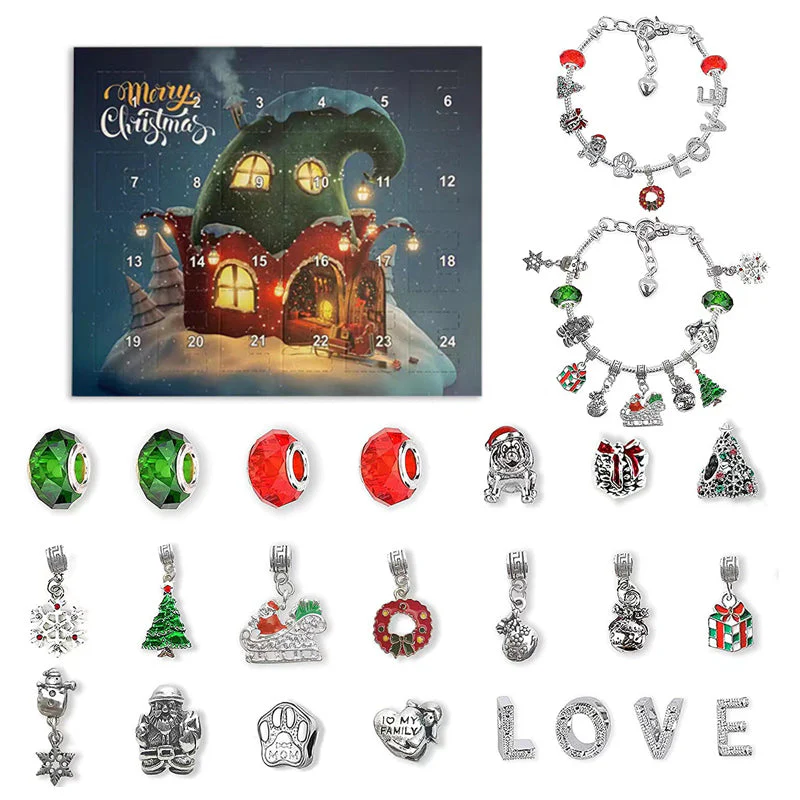 CharmWunder - DIY 24 Tage Weihnachts-Countdown-Kalender Armbänder Set | 50% RABATT - Image 10